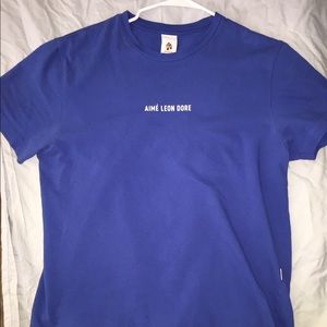Mens Aimé Leon Dore T-Shirt Size Large